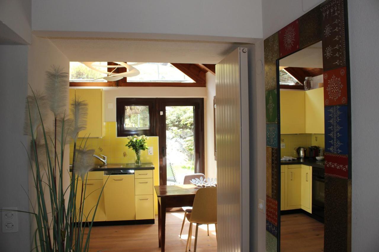 Myverzasca Resort Casa Rossa Brione  エクステリア 写真