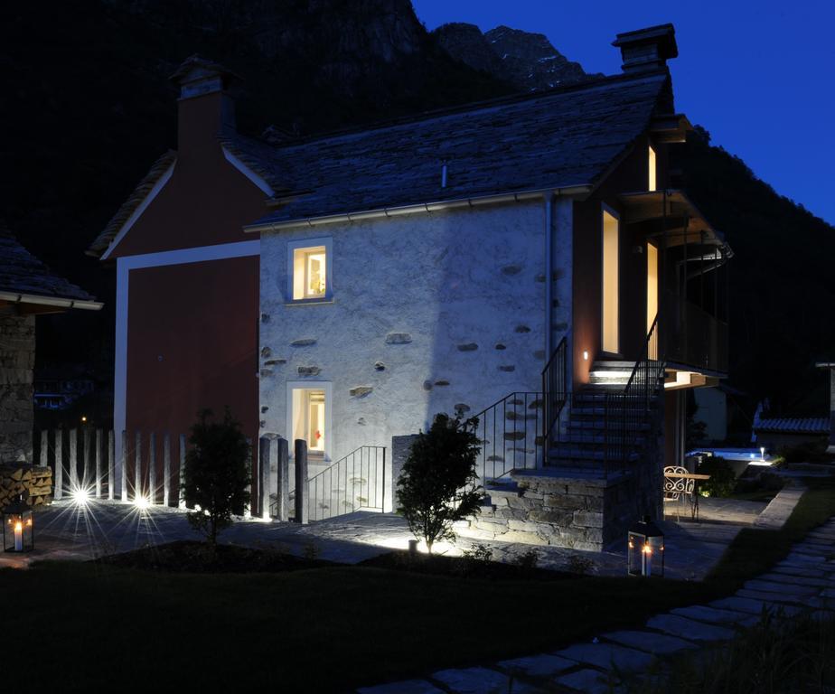Myverzasca Resort Casa Rossa Brione  エクステリア 写真